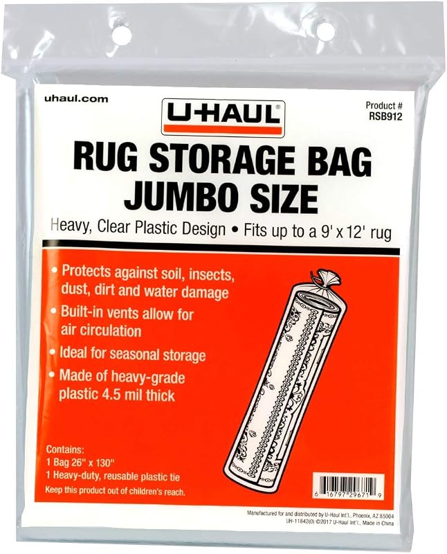 U-Haul Jumbo Rug Storage Bag