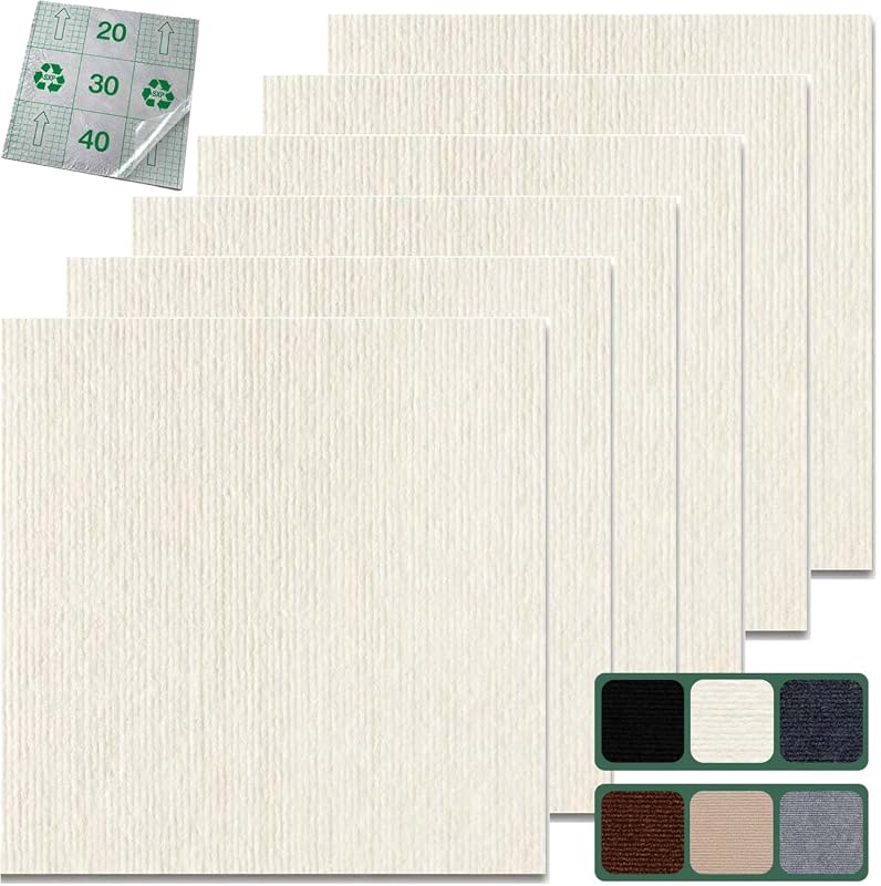 12x12 Peel and Stick Carpet Tiles