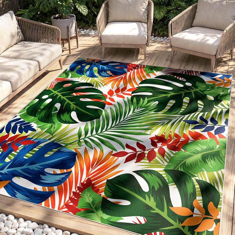 Arenarug Monstera Tropical Outdoor Rug